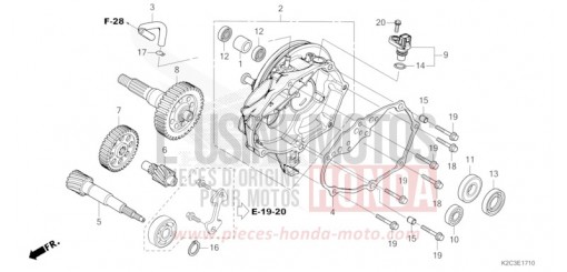 BOITE DE VITESSES NSC110M de 2021